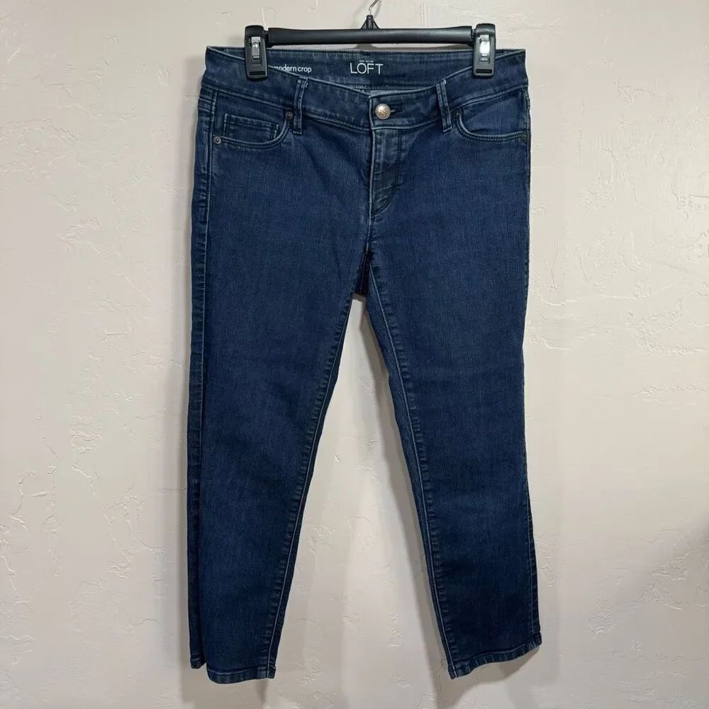 Loft 24/7 Modern Crop Skinny Jeans